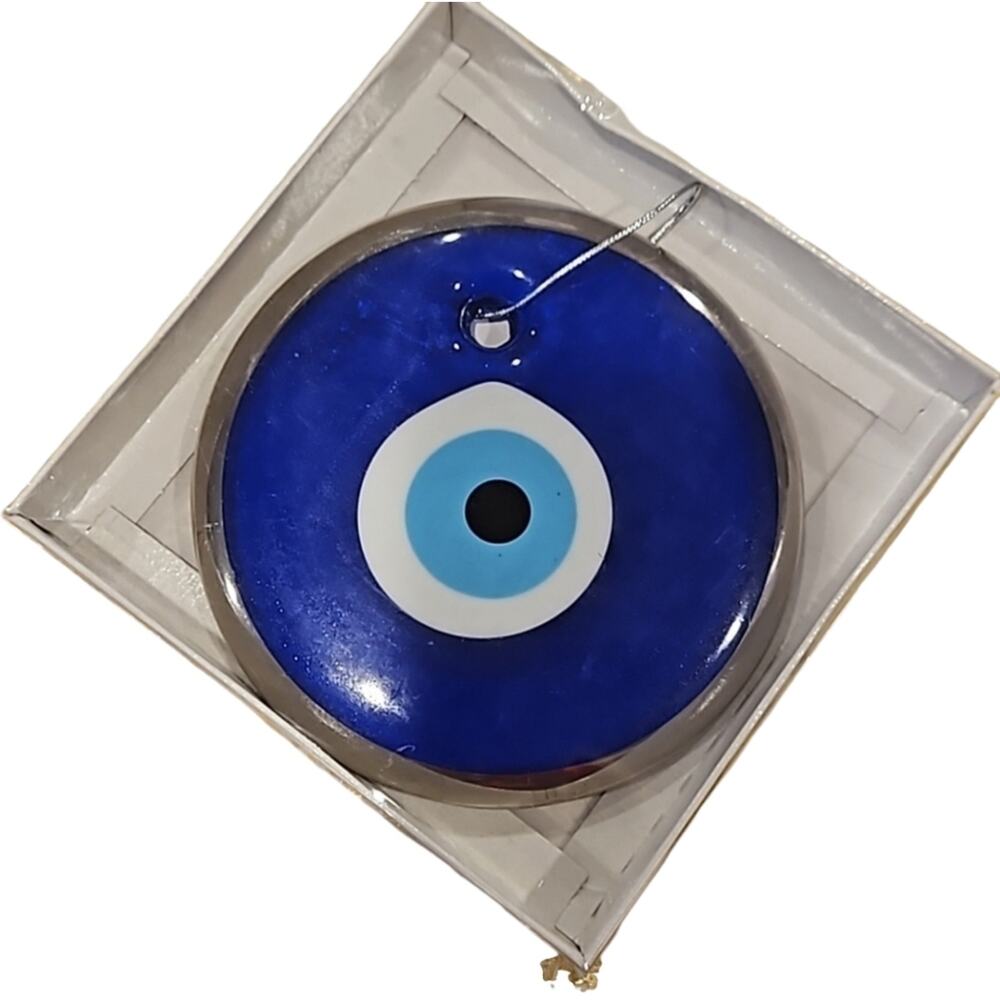 Large EVIL EYE Wall Ornament 5" Diameter